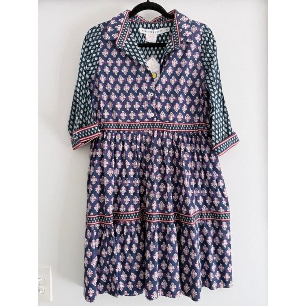 NWT Gretchen Scott Pulley Dress - Wonderful Wisteria